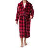 PAVILIA Mens Robe, Soft Bathrobe for Men, Fleece Warm Long Plush Microfiber Shawl Collar Pocket, Bath Shower Spa - 2 of 4