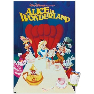 Trends International Disney Alice in Wonderland - 70th Anniversary Unframed Wall Poster Prints - 1 of 4