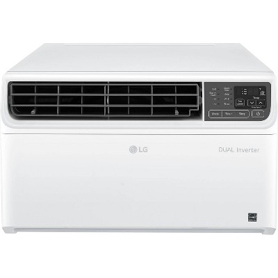 LG Electronics Energy Star 9,500 BTU 115V Dual Inverter Window Air Conditioner LW1019IVSM with Wi-Fi Control