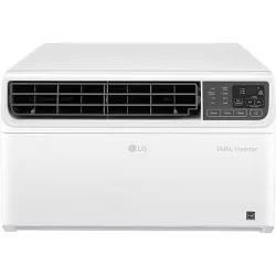 LG Electronics Energy Star 9,500 BTU 115V Dual Inverter Window Air Conditioner LW1019IVSM with Wi-Fi Control