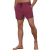 Lars Amadeus Men's Beach Solid Drawstring Elastic Waist Summer Board Shorts - 4 of 4