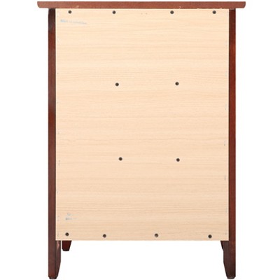 Daniel Cherry 3-Drawer Solid Wood Nightstand