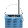 Sangean PR-D6BU AM/FM Compact Analog Portable Radio Blue. - 2 of 2