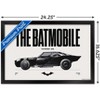 Trends International DC Comics Batman: 85th Anniversary - The Batmobile 2022 Framed Wall Poster Prints - 3 of 4