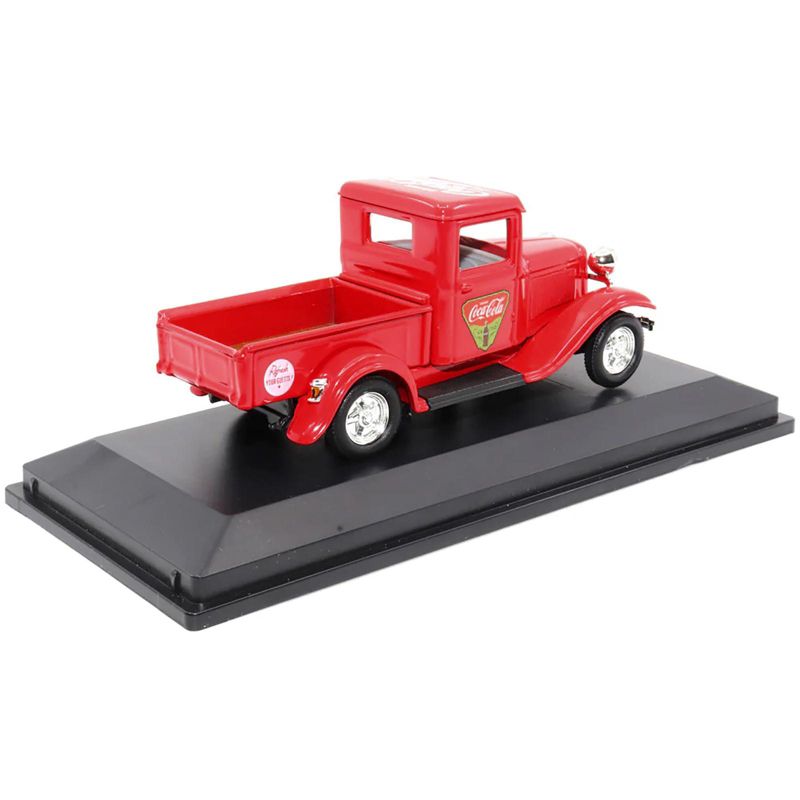 1934 Ford Pickup Truck "Coca-Cola" Red 1/43 Diecast Model Car by Motor City Classics, 4 of 7
