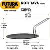 Hawkins Futura 10.25" Hard Anodized Concave Tava Griddle: Aluminum Surface, Induction & Gas Compatible, Hand Wash - 3 of 4