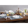 Nambe Pebble Alloy Metal Handled Serving Tray, Silver - 3 of 3