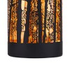Northlight LED Lighted Forest Trees Glass Hurricane Fall Harvest Candle Decoration - 7.75" - 4 of 4