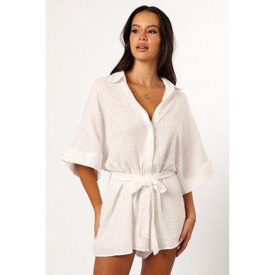 Jemmy Romper - White L : Target