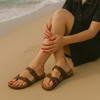 CUSHIONAIRE Luna Cork Footbed Women's Sandals-Comfortable Slip-On Slides with Adjustable Straps & Memory Foam|Beach Essential Summer Sandals for Women - 3 of 4