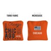 Skip's Garage | Gameday Chicago Football Synergy Pro Cornhole Bags (Set of 4) - 2 of 4
