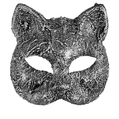 Forum Novelties Textured Cat Mask (silver) : Target