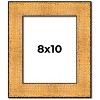 PosterPalooza | Photo Size Embellished Gold Picture Frame - UV Acrylic, Foam Board Backing, Hanging Hardware - 2 of 4