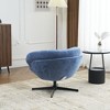 NicBex Swivel Chair Accent Chair with Removable Cushion Comfy Chair Living Room Chair for Reading Room, Bedroom, Office - 4 of 4