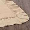 Burlap Vintage Bathmat 20x30 VHC Brands - 4 of 4