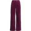 Lands' End Women's High Rise Wide Leg Corduroy Pants - 3 of 4