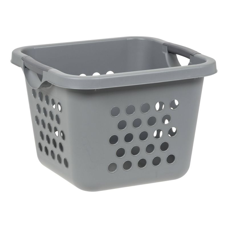 IRIS 3pk Bushel Compact Laundry Baskets, 1 of 11