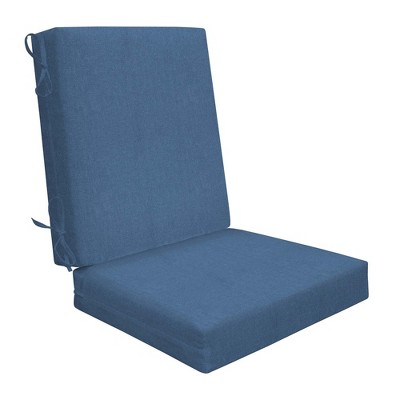 Honeycomb Outdoor Highback Dining Chair Cushion