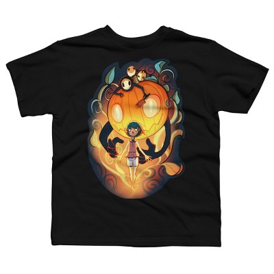 Boy's Design By Humans Halloween Spirit By AshenWorks T-Shirt