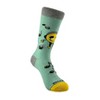 Musical Smiley Emoji Sock (Tween Sizes, Small) from the Sock Panda - 4 of 4