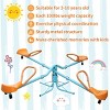 INFURNIC Baby Activity Gyms Quad Seat Spinning Seesaw for Kids to Build Balance and Enjoy Outdoor Fun, Multicolor, 72"*72"*21.3" - 3 of 4