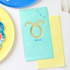 Jollity & Co. - Zodiac Taurus Guest Napkins - Pack of 16 Paper Napkins - 4 of 4