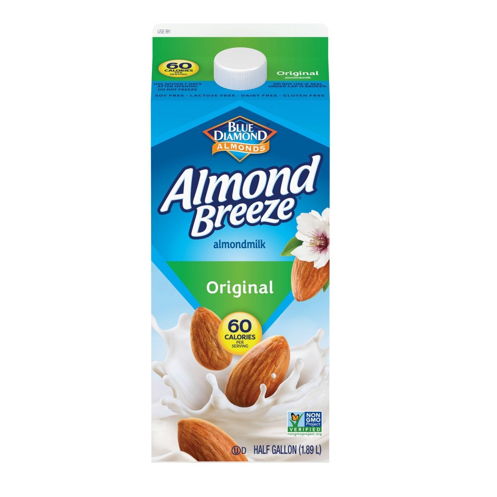 UPC 041570056172 product image for Blue Diamond Almond Breeze Original Almond Milk - 0.5gal | upcitemdb.com