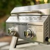 Megamaster 2-Burner Portable Stainless Steel Tabletop 16000 BTU Gas Grill 820-0033M - 3 of 4