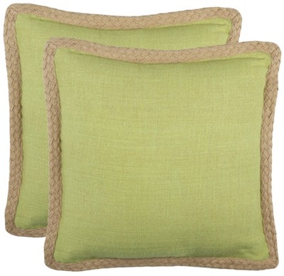 Safavieh Sweet Sorona Pillow Set of 2 Yellow