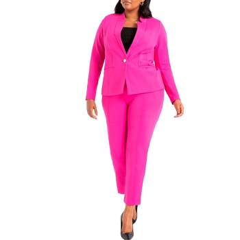 ELOQUII Women's Plus Size The Ultimate Stretch Work Pant