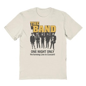 The Band Men's One Night Only Live 1 Short Sleeve Graphic Cotton T-Shirt - 1 of 1