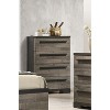 CAVINAS Bedroom Dresser,Wooden Dressers & Chest of Drawers with 2/4 Drawer for Living Room,Entryway,Hallway,Brown - 2 of 4