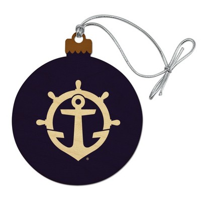 University of Portland Pilots Logo Wood Christmas Tree Holiday Ornament