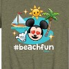 Boys' - Disney - Beach Fun Short Sleeve Graphic T-Shirt - 2 of 4