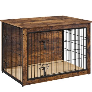 Yaheetech Industrial Multi-functional Dog Crate Dog Kennel - 1 of 4