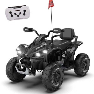 JOYRACER 24V Kids Ride-On ATV Toys,  Extra Large Electric 4-Wheeler Cars W/Remote, Storytelling function, Music, Bluetooth, USB & MP3 for Kids - 1 of 4