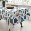 Ninola Design Watercolor Stains Blue Gold - Tablecloth Deny Designs - 3 of 3