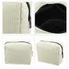 Unique Bargains Women's Portable Travel Makeup Bag 1 Pc - 3 of 3
