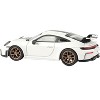 2025 Porsche 911 GT3 (992.2) Grand Prix White with Carbon Stripe 1/64 Diecast Model Car by Paragon Models - 3 of 4