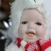Northlight Baby in Polar Bear Costume with Santa Hat Collectible Christmas Doll - 5.75" - 3 of 4