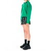 Women's High-waisted Faux Leather Shorts - Grey Lab - 2 of 4