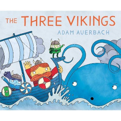 The Three Vikings - by  Adam Auerbach (Hardcover)