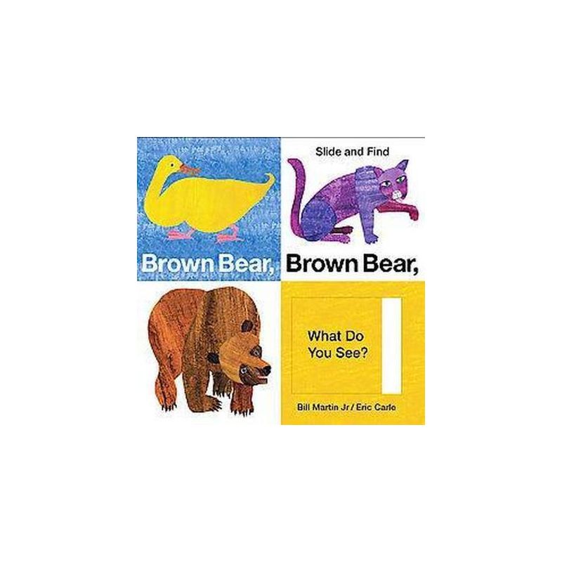Brown Bear, Brown Bear, What Do You See? Slide & Find by Bill Martin Jr. and Eric Carle (Board Book) by Bill Martin Jr., 1 of 3
