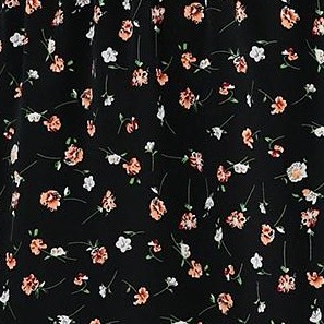black flower