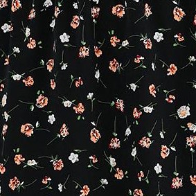 black flower