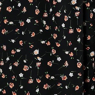 black flower