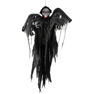 Northlight Animated Hanging Zombie Vampire with Lights and Sound Halloween Decoration - 5' - 1 of 4