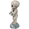 Design Toscano Zeta the Toddler Gray, Roswellian Baby Alien Statue - 4 of 4