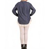 Women's Button Up Lace Top - Plus - umgee - 3 of 4