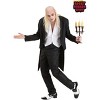 HalloweenCostumes.com Rocky Horror Picture Show Riff Raff Halloween & Cosplay Costume Suit,  Tailcoat With Hump Back Look and Pants - 4 of 4